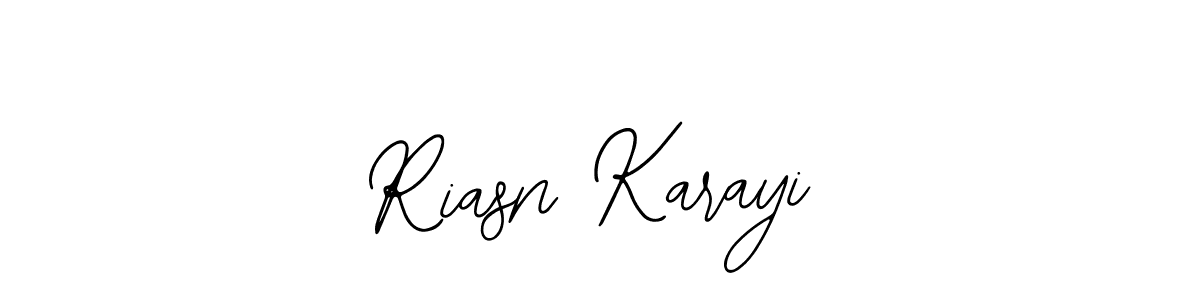 Make a beautiful signature design for name Riasn Karayi. With this signature (Bearetta-2O07w) style, you can create a handwritten signature for free. Riasn Karayi signature style 12 images and pictures png