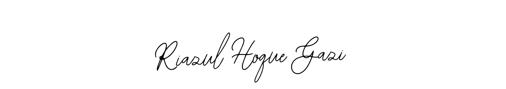 Design your own signature with our free online signature maker. With this signature software, you can create a handwritten (Bearetta-2O07w) signature for name Riazul Hoque Gazi. Riazul Hoque Gazi signature style 12 images and pictures png