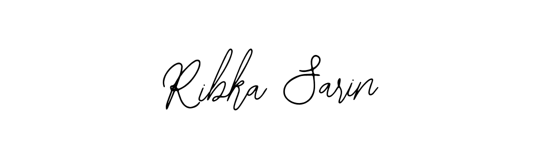 Design your own signature with our free online signature maker. With this signature software, you can create a handwritten (Bearetta-2O07w) signature for name Ribka Sarin. Ribka Sarin signature style 12 images and pictures png