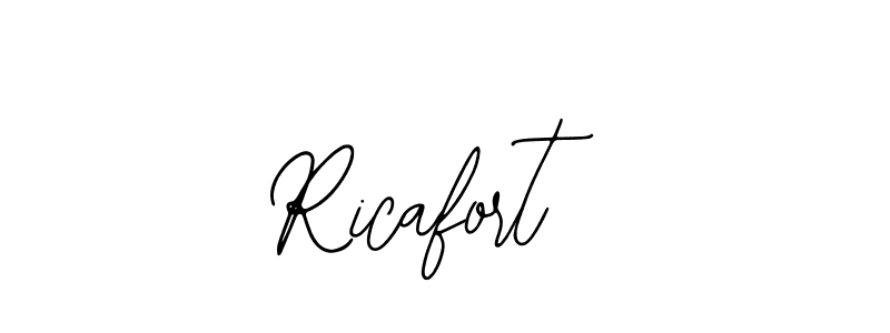 Make a beautiful signature design for name Ricafort. With this signature (Bearetta-2O07w) style, you can create a handwritten signature for free. Ricafort signature style 12 images and pictures png