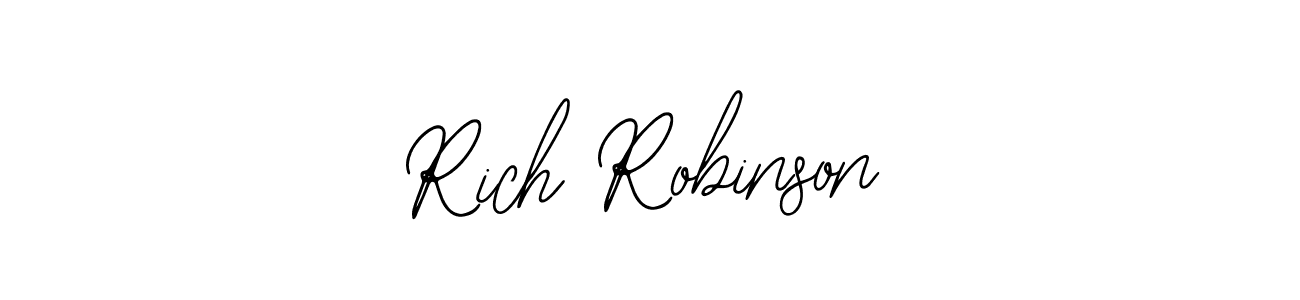 Make a beautiful signature design for name Rich Robinson. Use this online signature maker to create a handwritten signature for free. Rich Robinson signature style 12 images and pictures png