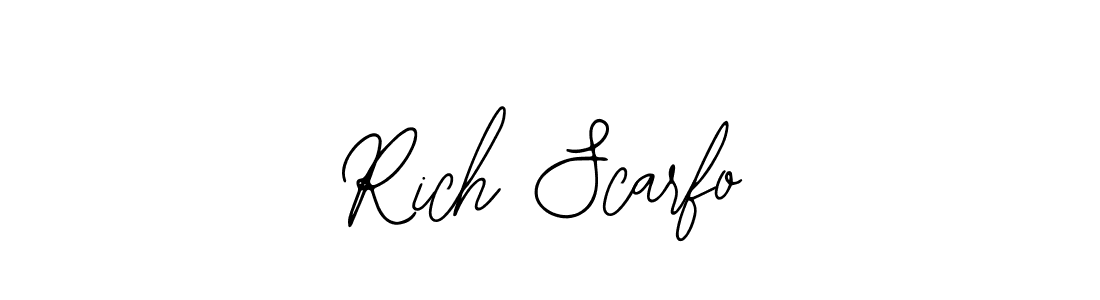 Also we have Rich Scarfo name is the best signature style. Create professional handwritten signature collection using Bearetta-2O07w autograph style. Rich Scarfo signature style 12 images and pictures png