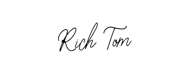 Once you've used our free online signature maker to create your best signature Bearetta-2O07w style, it's time to enjoy all of the benefits that Rich Tom name signing documents. Rich Tom signature style 12 images and pictures png