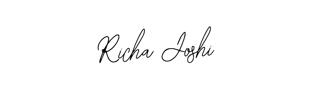 Also we have Richa Joshi name is the best signature style. Create professional handwritten signature collection using Bearetta-2O07w autograph style. Richa Joshi signature style 12 images and pictures png