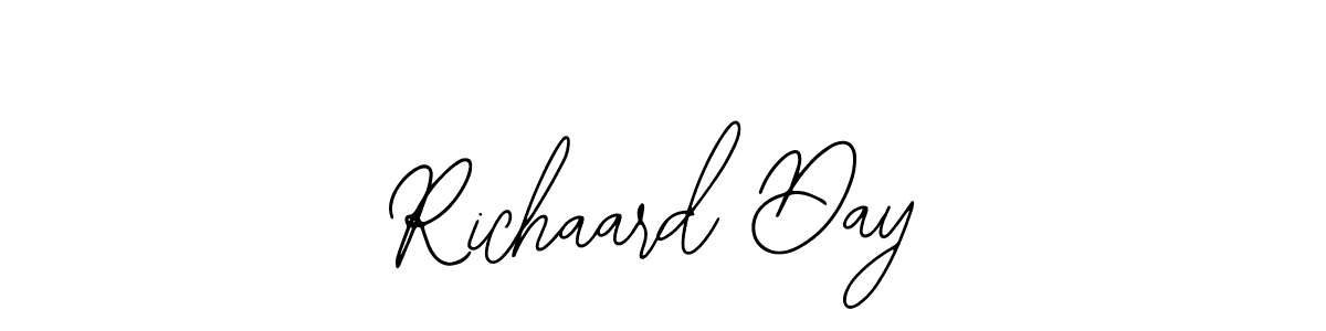 You should practise on your own different ways (Bearetta-2O07w) to write your name (Richaard Day) in signature. don't let someone else do it for you. Richaard Day signature style 12 images and pictures png