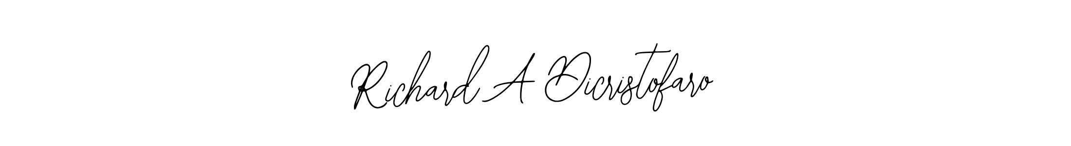 The best way (Bearetta-2O07w) to make a short signature is to pick only two or three words in your name. The name Richard A Dicristofaro include a total of six letters. For converting this name. Richard A Dicristofaro signature style 12 images and pictures png