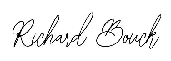 The Bearetta-2O07w font transforms the name Richard Bouck into an executive sign with sharp precision and distinguished character. Richard Bouck signature style 12 images and pictures png