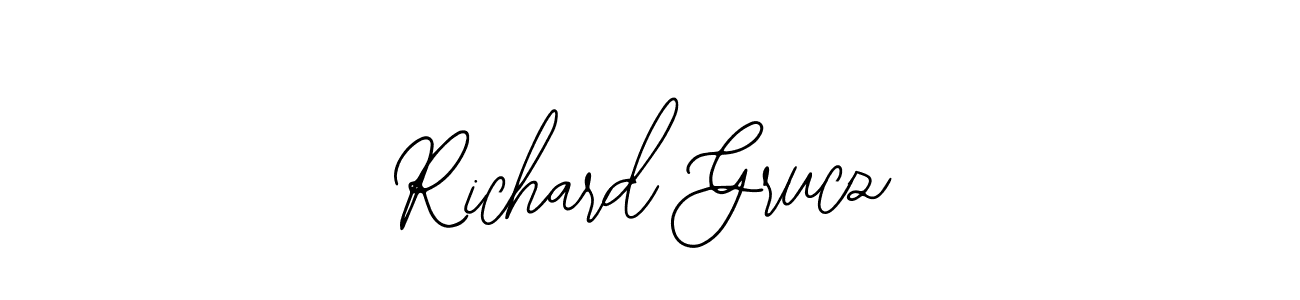 Richard Grucz stylish signature style. Best Handwritten Sign (Bearetta-2O07w) for my name. Handwritten Signature Collection Ideas for my name Richard Grucz. Richard Grucz signature style 12 images and pictures png