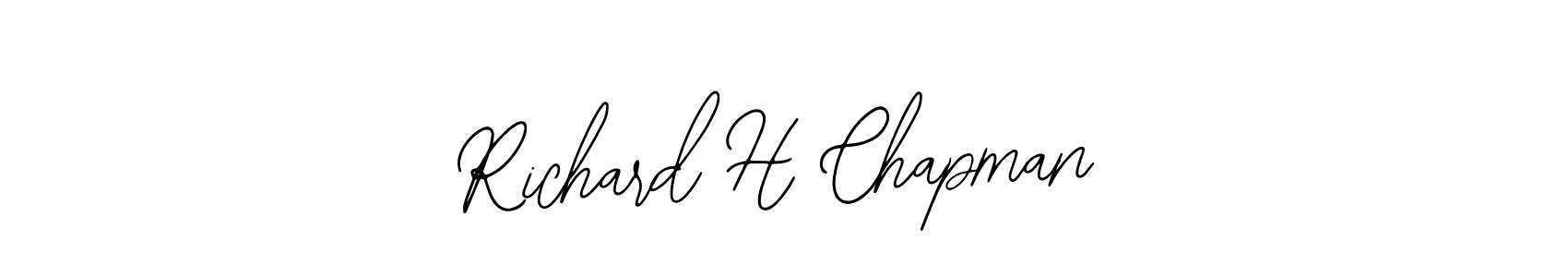 You should practise on your own different ways (Bearetta-2O07w) to write your name (Richard H Chapman) in signature. don't let someone else do it for you. Richard H Chapman signature style 12 images and pictures png