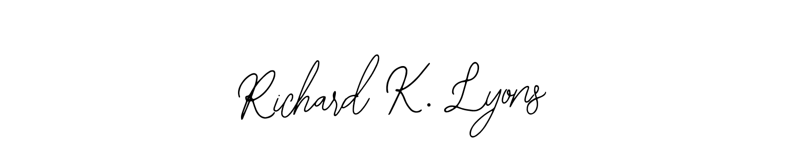 Check out images of Autograph of Richard K. Lyons name. Actor Richard K. Lyons Signature Style. Bearetta-2O07w is a professional sign style online. Richard K. Lyons signature style 12 images and pictures png