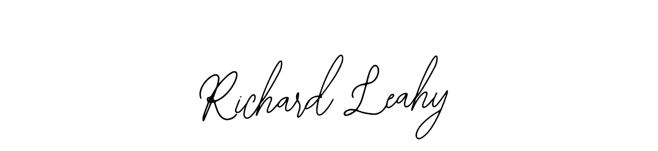 Create a beautiful signature design for name Richard Leahy. With this signature (Bearetta-2O07w) fonts, you can make a handwritten signature for free. Richard Leahy signature style 12 images and pictures png