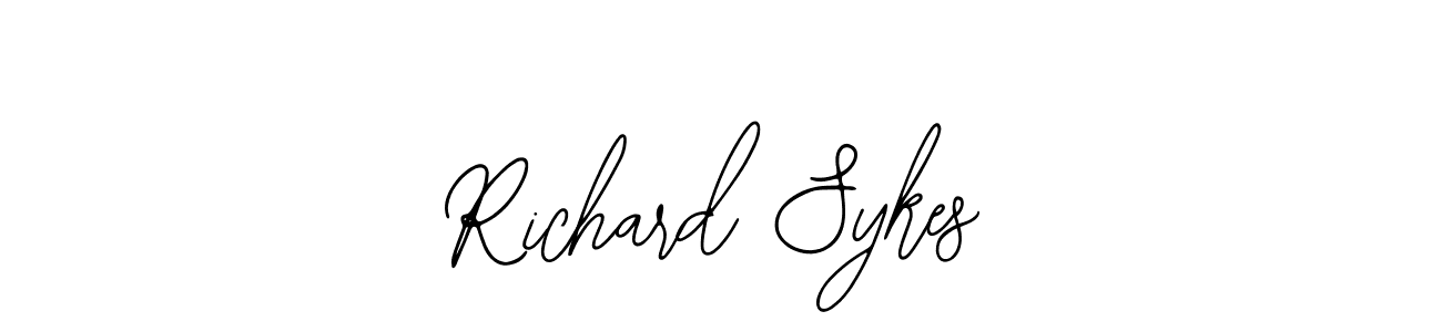 It looks lik you need a new signature style for name Richard Sykes. Design unique handwritten (Bearetta-2O07w) signature with our free signature maker in just a few clicks. Richard Sykes signature style 12 images and pictures png