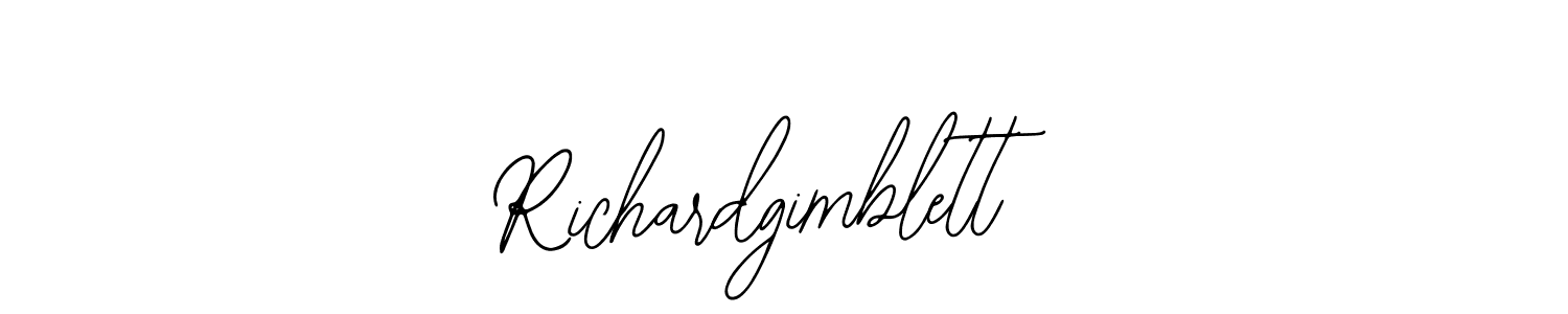 It looks lik you need a new signature style for name Richardgimblett. Design unique handwritten (Bearetta-2O07w) signature with our free signature maker in just a few clicks. Richardgimblett signature style 12 images and pictures png