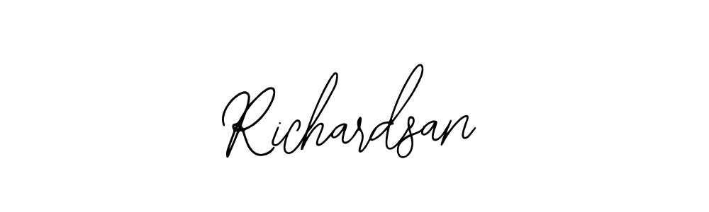 Create a beautiful signature design for name Richardsan. With this signature (Bearetta-2O07w) fonts, you can make a handwritten signature for free. Richardsan signature style 12 images and pictures png