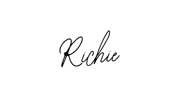 Richie stylish signature style. Best Handwritten Sign (Bearetta-2O07w) for my name. Handwritten Signature Collection Ideas for my name Richie. Richie signature style 12 images and pictures png