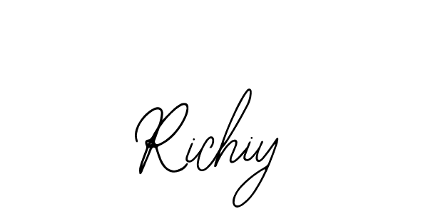 Also You can easily find your signature by using the search form. We will create Richiy name handwritten signature images for you free of cost using Bearetta-2O07w sign style. Richiy signature style 12 images and pictures png