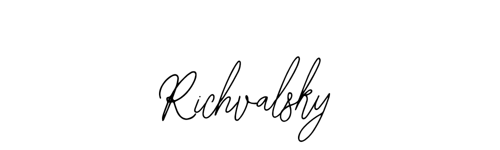 Also You can easily find your signature by using the search form. We will create Richvalsky name handwritten signature images for you free of cost using Bearetta-2O07w sign style. Richvalsky signature style 12 images and pictures png