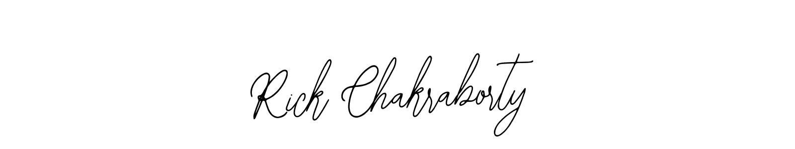 Also You can easily find your signature by using the search form. We will create Rick Chakraborty name handwritten signature images for you free of cost using Bearetta-2O07w sign style. Rick Chakraborty signature style 12 images and pictures png