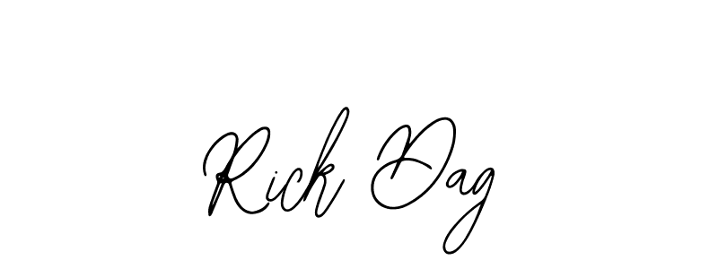 Make a beautiful signature design for name Rick Dag. Use this online signature maker to create a handwritten signature for free. Rick Dag signature style 12 images and pictures png
