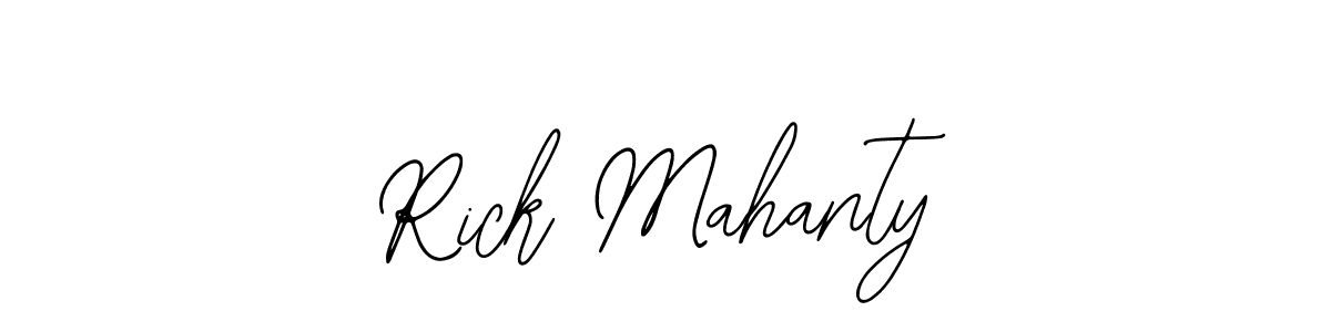 Rick Mahanty stylish signature style. Best Handwritten Sign (Bearetta-2O07w) for my name. Handwritten Signature Collection Ideas for my name Rick Mahanty. Rick Mahanty signature style 12 images and pictures png
