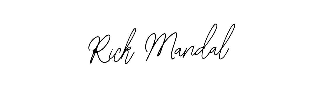 Create a beautiful signature design for name Rick Mandal. With this signature (Bearetta-2O07w) fonts, you can make a handwritten signature for free. Rick Mandal signature style 12 images and pictures png