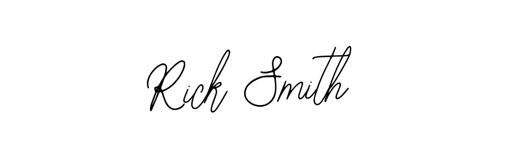 How to make Rick Smith name signature. Use Bearetta-2O07w style for creating short signs online. This is the latest handwritten sign. Rick Smith signature style 12 images and pictures png