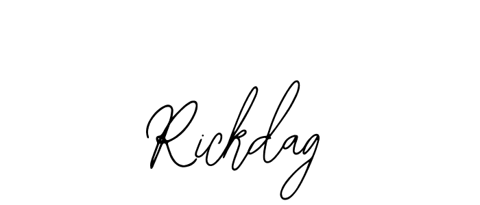 The best way (Bearetta-2O07w) to make a short signature is to pick only two or three words in your name. The name Rickdag include a total of six letters. For converting this name. Rickdag signature style 12 images and pictures png