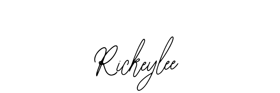 Design your own signature with our free online signature maker. With this signature software, you can create a handwritten (Bearetta-2O07w) signature for name Rickeylee. Rickeylee signature style 12 images and pictures png