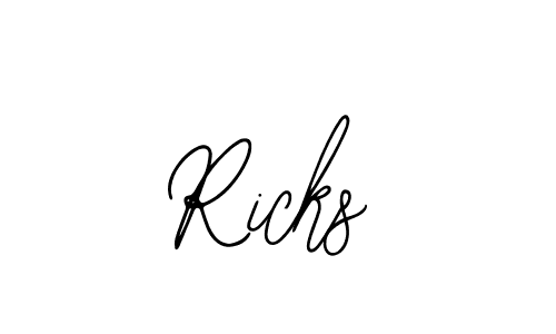 How to Draw Ricks signature style? Bearetta-2O07w is a latest design signature styles for name Ricks. Ricks signature style 12 images and pictures png