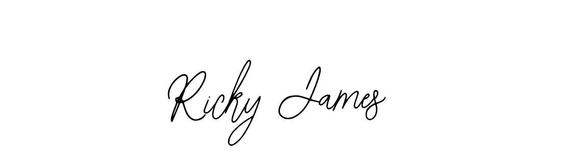 Make a beautiful signature design for name Ricky James. Use this online signature maker to create a handwritten signature for free. Ricky James signature style 12 images and pictures png