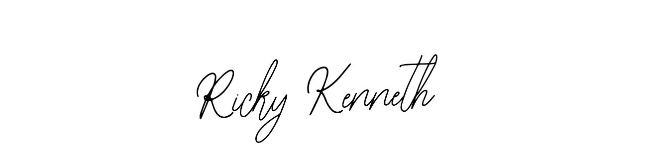 Make a beautiful signature design for name Ricky Kenneth. With this signature (Bearetta-2O07w) style, you can create a handwritten signature for free. Ricky Kenneth signature style 12 images and pictures png