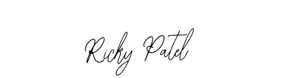 How to Draw Ricky Patel signature style? Bearetta-2O07w is a latest design signature styles for name Ricky Patel. Ricky Patel signature style 12 images and pictures png