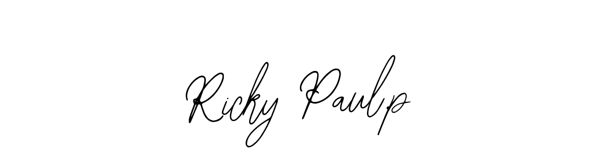 Best and Professional Signature Style for Ricky Paul.p. Bearetta-2O07w Best Signature Style Collection. Ricky Paul.p signature style 12 images and pictures png