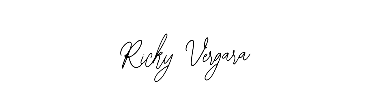 Design your own signature with our free online signature maker. With this signature software, you can create a handwritten (Bearetta-2O07w) signature for name Ricky Vergara. Ricky Vergara signature style 12 images and pictures png