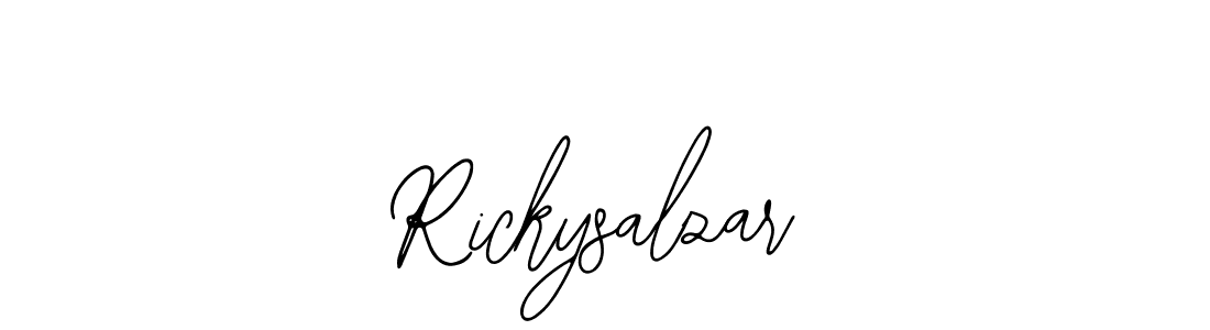 Similarly Bearetta-2O07w is the best handwritten signature design. Signature creator online .You can use it as an online autograph creator for name Rickysalzar. Rickysalzar signature style 12 images and pictures png