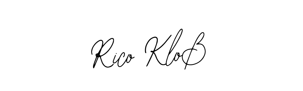 Use a signature maker to create a handwritten signature online. With this signature software, you can design (Bearetta-2O07w) your own signature for name Rico Kloß. Rico Kloß signature style 12 images and pictures png