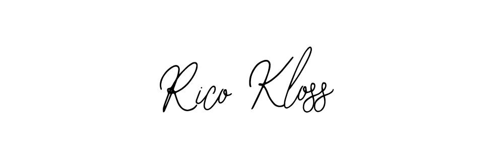 Also You can easily find your signature by using the search form. We will create Rico Kloss name handwritten signature images for you free of cost using Bearetta-2O07w sign style. Rico Kloss signature style 12 images and pictures png