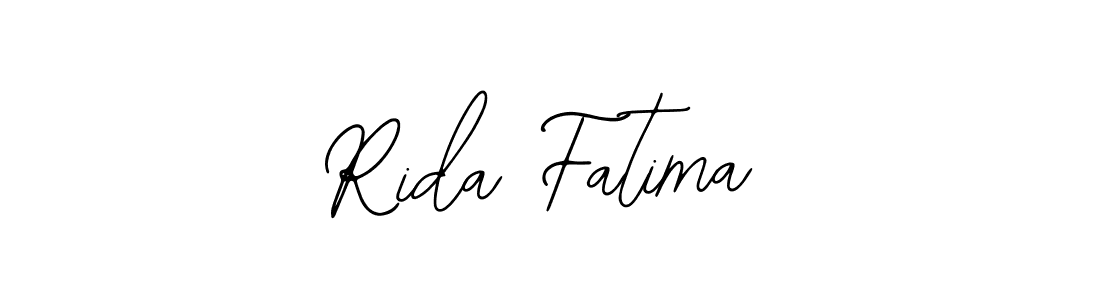 Bearetta-2O07w is a professional signature style that is perfect for those who want to add a touch of class to their signature. It is also a great choice for those who want to make their signature more unique. Get Rida Fatima name to fancy signature for free. Rida Fatima signature style 12 images and pictures png