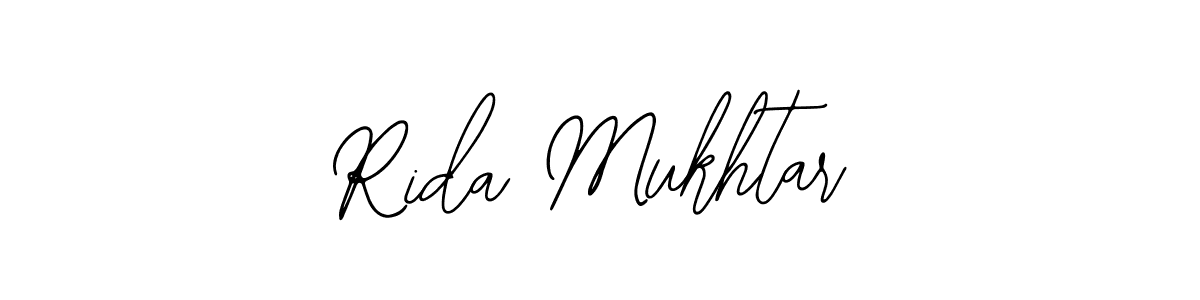 Design your own signature with our free online signature maker. With this signature software, you can create a handwritten (Bearetta-2O07w) signature for name Rida Mukhtar. Rida Mukhtar signature style 12 images and pictures png