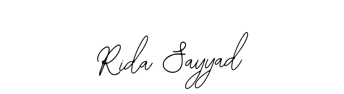Best and Professional Signature Style for Rida Sayyad. Bearetta-2O07w Best Signature Style Collection. Rida Sayyad signature style 12 images and pictures png
