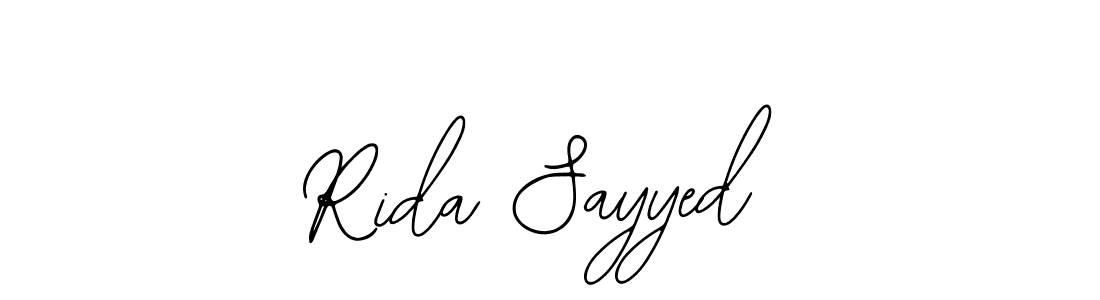 Also we have Rida Sayyed name is the best signature style. Create professional handwritten signature collection using Bearetta-2O07w autograph style. Rida Sayyed signature style 12 images and pictures png