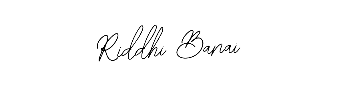 Create a beautiful signature design for name Riddhi Banai. With this signature (Bearetta-2O07w) fonts, you can make a handwritten signature for free. Riddhi Banai signature style 12 images and pictures png