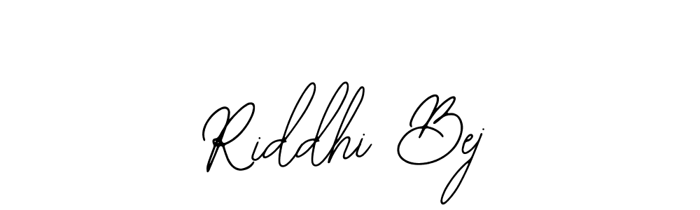 Make a beautiful signature design for name Riddhi Bej. With this signature (Bearetta-2O07w) style, you can create a handwritten signature for free. Riddhi Bej signature style 12 images and pictures png