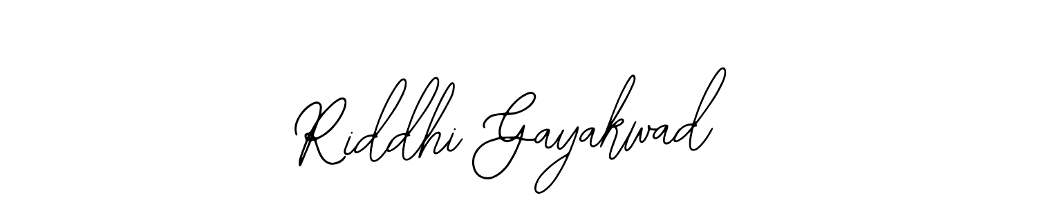 How to make Riddhi Gayakwad signature? Bearetta-2O07w is a professional autograph style. Create handwritten signature for Riddhi Gayakwad name. Riddhi Gayakwad signature style 12 images and pictures png