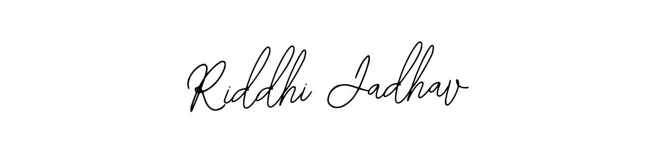 How to make Riddhi Jadhav signature? Bearetta-2O07w is a professional autograph style. Create handwritten signature for Riddhi Jadhav name. Riddhi Jadhav signature style 12 images and pictures png