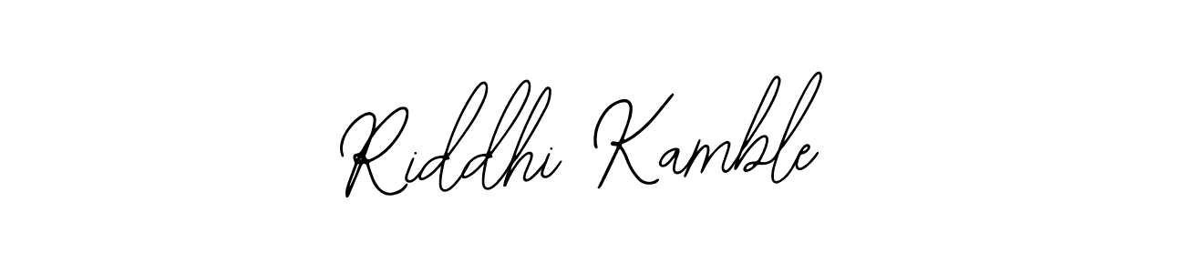 You should practise on your own different ways (Bearetta-2O07w) to write your name (Riddhi Kamble) in signature. don't let someone else do it for you. Riddhi Kamble signature style 12 images and pictures png