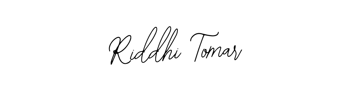 The best way (Bearetta-2O07w) to make a short signature is to pick only two or three words in your name. The name Riddhi Tomar include a total of six letters. For converting this name. Riddhi Tomar signature style 12 images and pictures png