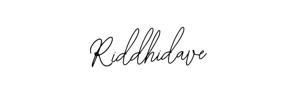 Riddhidave stylish signature style. Best Handwritten Sign (Bearetta-2O07w) for my name. Handwritten Signature Collection Ideas for my name Riddhidave. Riddhidave signature style 12 images and pictures png