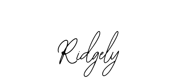 if you are searching for the best signature style for your name Ridgely. so please give up your signature search. here we have designed multiple signature styles  using Bearetta-2O07w. Ridgely signature style 12 images and pictures png