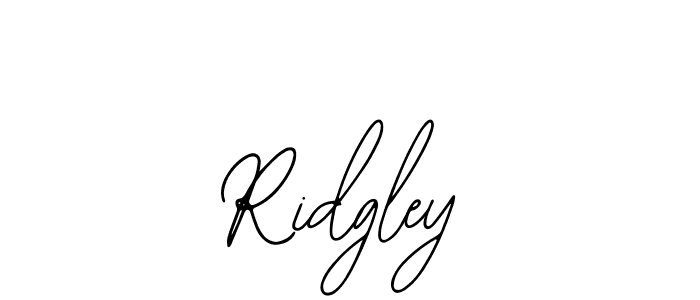 Create a beautiful signature design for name Ridgley. With this signature (Bearetta-2O07w) fonts, you can make a handwritten signature for free. Ridgley signature style 12 images and pictures png